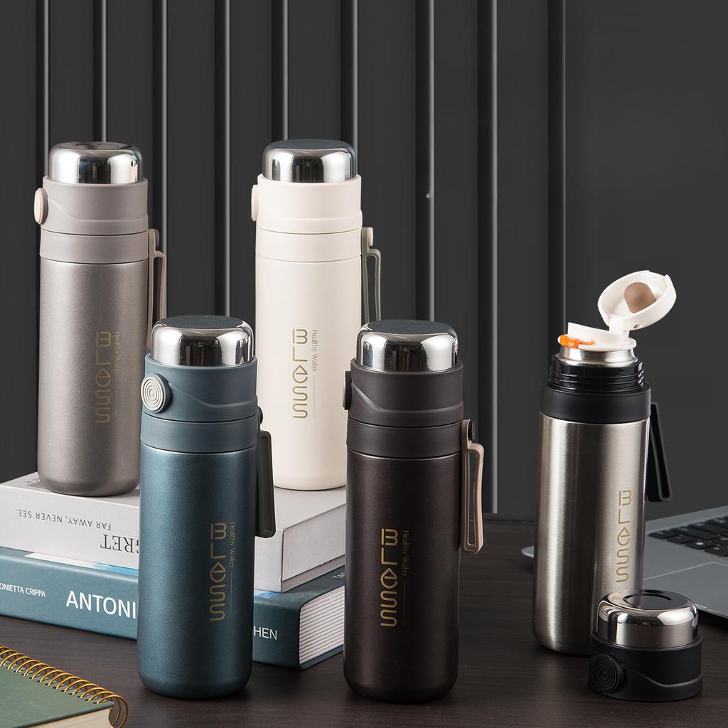 304 Stainless Steel Vacuum Cup Business Men and Women Water Cup Outdoor Activity Travel Kettle Lightweight Lightweight Braised Tea Cup