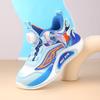 God of War boys basketball shoes 2025 spring and summer new classmates rotating button children's sneakers non-slip girls' sneakers