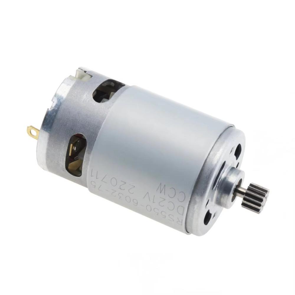 1Pcs 8.2mm RS550 DC Motor 21V Micro Motor Durable Electric Saw Motor for Mini Rechargeable Hand Saw