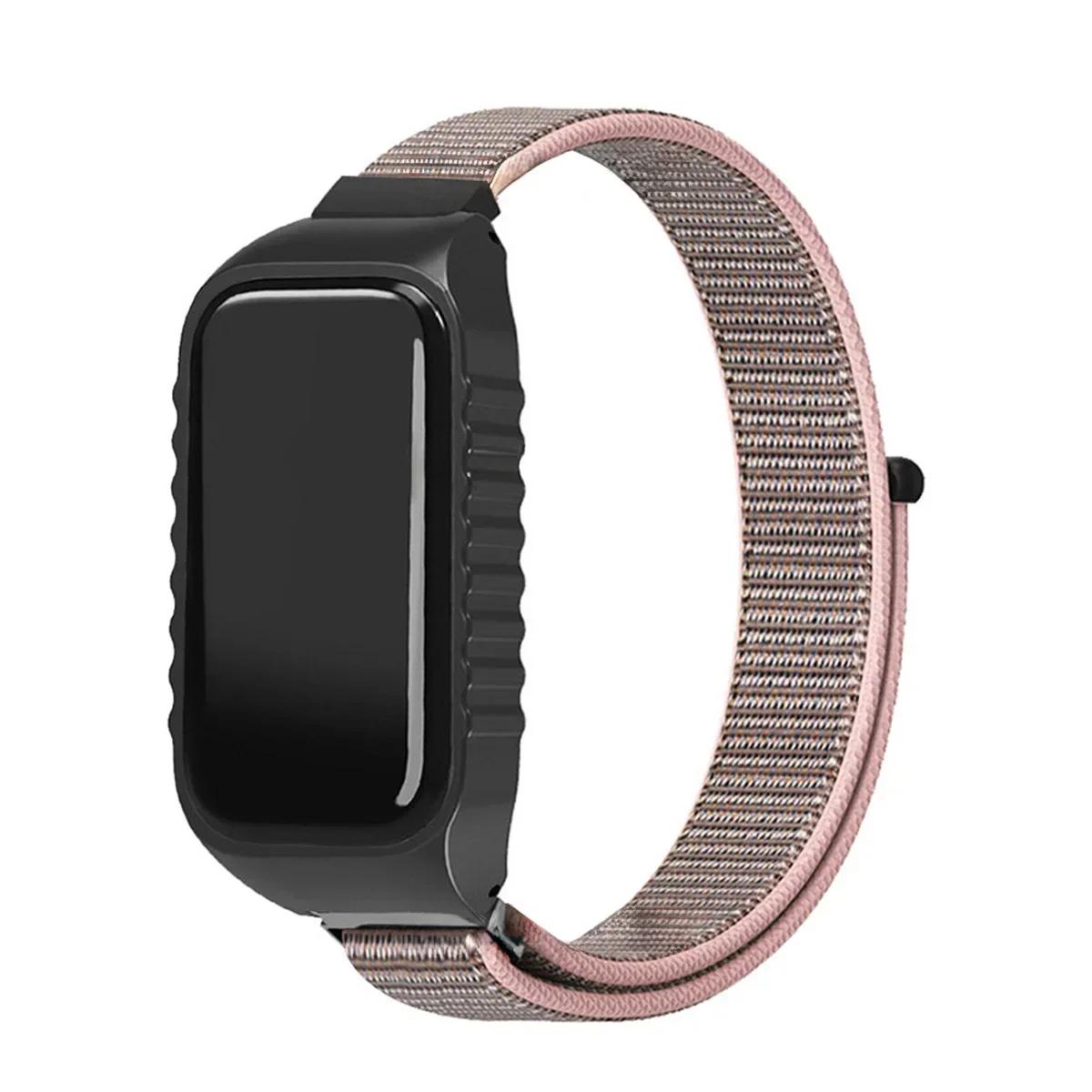 

Нейлоновые ремешки для Redmi Band 2, аксессуары, чехол + браслет на запястье, мягкий, дышащий ремешок для умных часов, для Xiaomi Band 8 Active For Mi Band 8 Active
