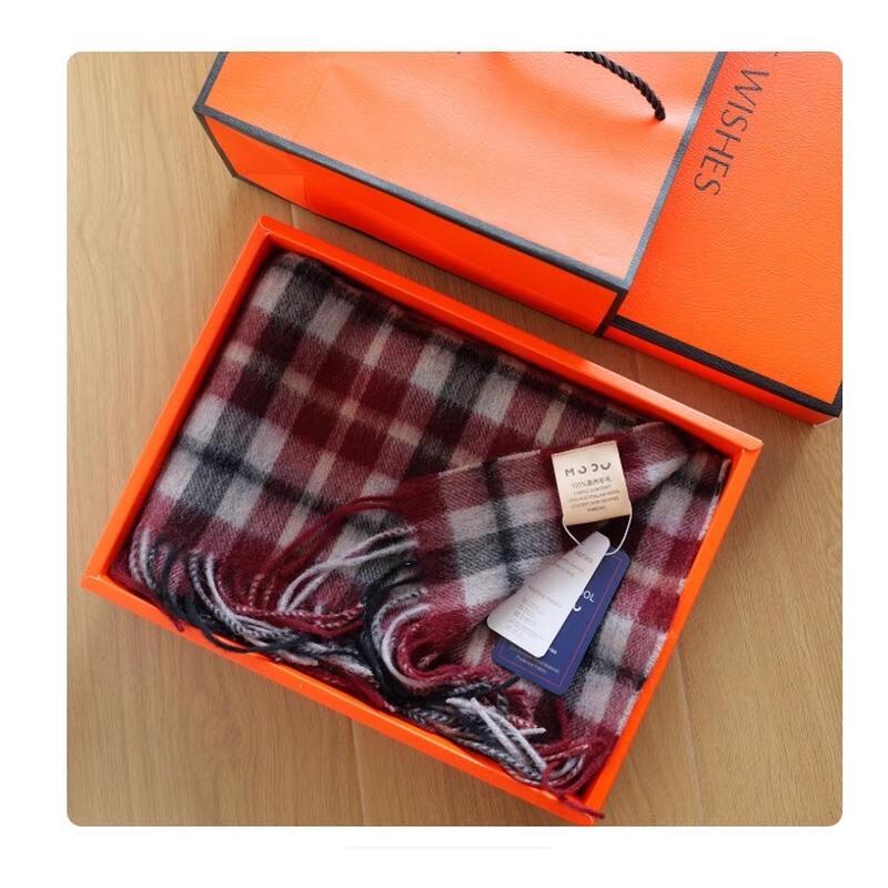 HANDUNYOU Winter Plaid Scarf