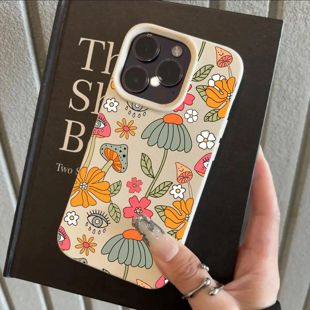 

HOT Cool Flower Peach Blossom Luxury Lichee leather pattern Phone Case For Redmi A5 A3 A1 14C 13 12 12C 10 9 8 K60 Ultra Cover Redmi 9A