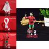 Football Star Mascot Logo Acrylic Handmade Toy Perfect For Fans Of Neymar Messi And Ronaldo