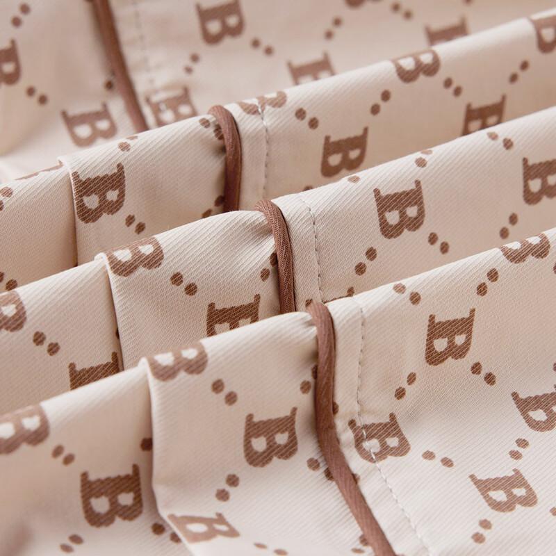 Paster Spring Autumn Color Block Hooded Windbreaker for Moms