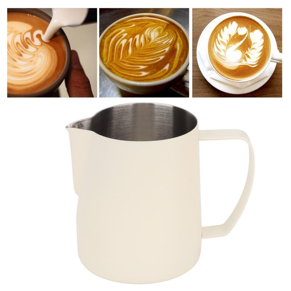 Stainless Steel Steaming Pitcher 24oz Coffee Latte Art  Milk Frother Maker