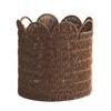 Woven Laundry Basket Wicker Hamper Loop Handles Handled Storage