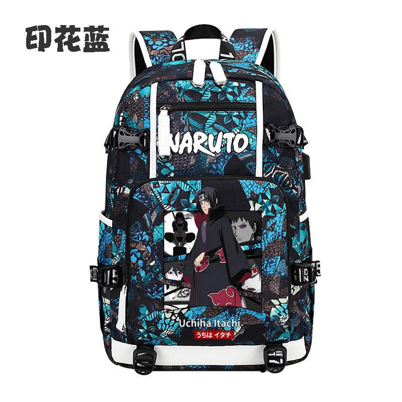 Naruto Anime Backpack Lightweight Ergonomic Lumbar Support Large Capacity for Students