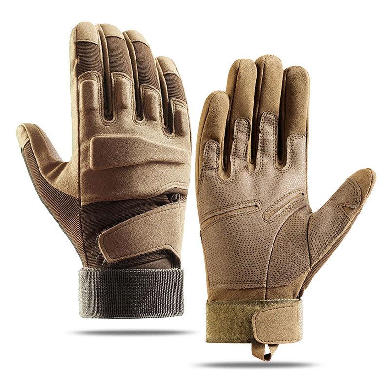 Outdoor Rock Climbing, Mountaineering, Wear-resistant Touch Screen, Non-slip Protective Gloves, Full Finger