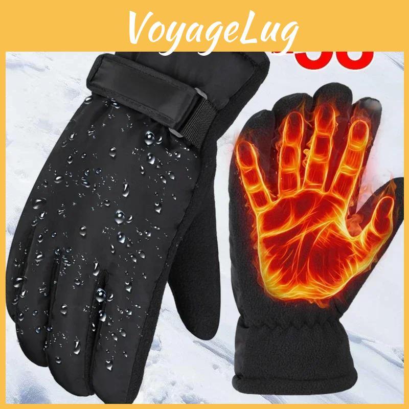 Gloves Warm Cycling Winter Men Outdoor Waterproof Skiing Riding Hiking Motorcycle Mitten Gloves Unisex Thermal Sport Gloves