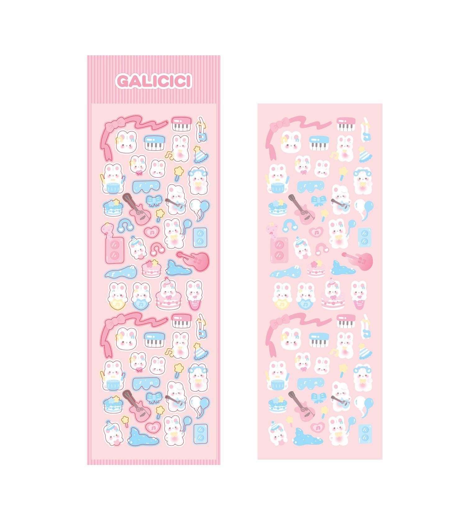 Милый мультфильм милый питомец наклейка Gooka DIY Материал Декоративная наклейка — фото 4