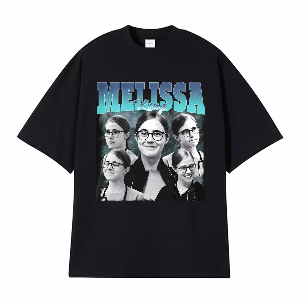 Melissa King Vintage Funny Doctor Meme Print Tshirts Men Women Clothing Fashion Harajuku Tshirt Short Sleeve Oversized T Shirt