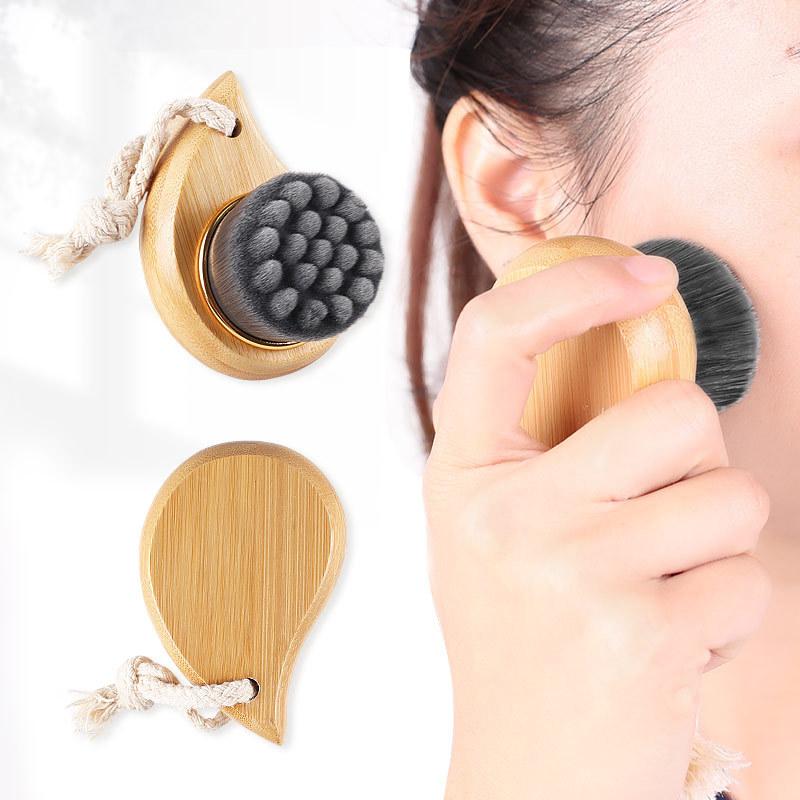 Nanzhu Handle Comma Face Wash Brush Manual Cleansing To Remove Blackheads Makeup Remover Clean Pores Nano Silk Massage Cleansing Brush