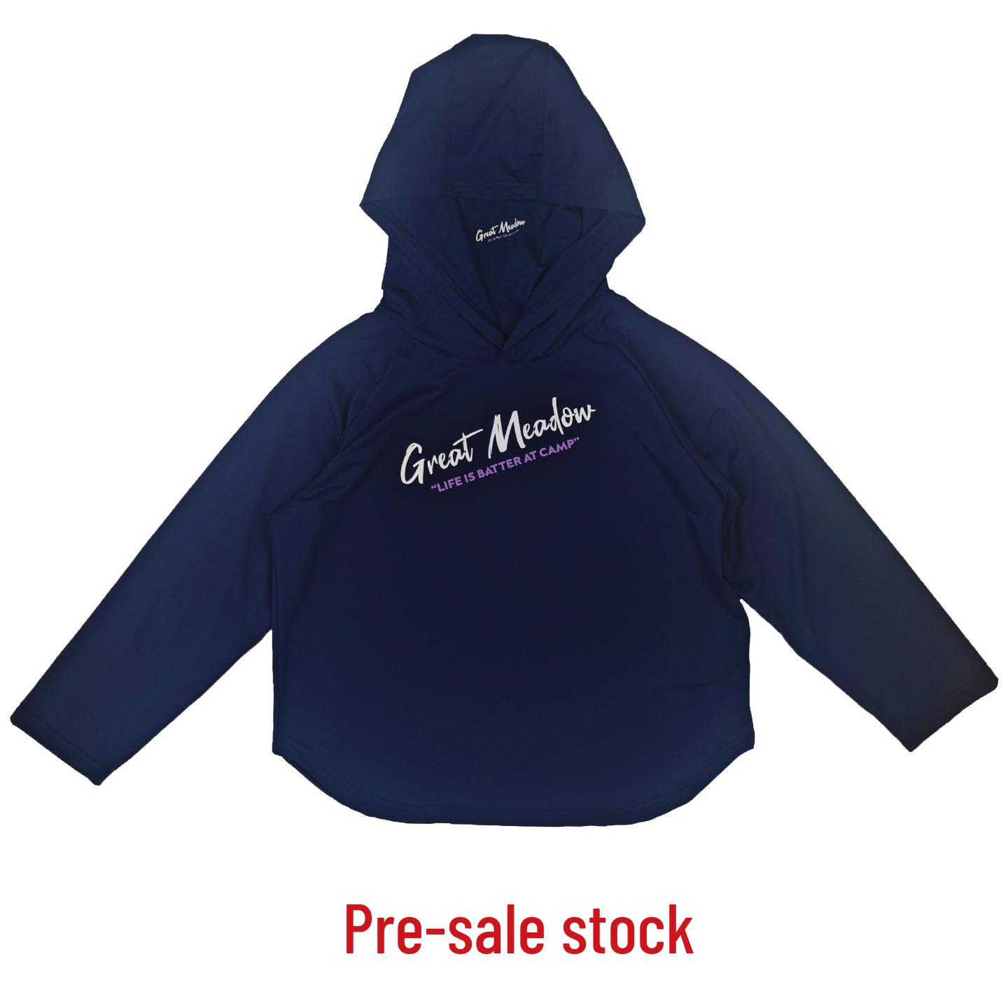 

Детская спортивная одежда с длинным рукавом для осени: Быстросохнущий горный топ с капюшоном и маской для мальчиков для защиты от солнца 150 cm темно-синий