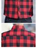 Men's Plush Thickened Long-Sleeve Plaid Shirt - Korean Winter Style