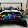 3PC Space Fragment Game Console Cover 100% Skin Friendly Polyester Comfortable Bedding No Padding