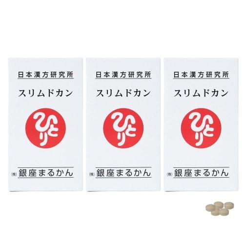 

Ginza Marukan Slim Dokan 165g (Set of 3) by Hitoshi Saito, Dietary Fiber Supplement, Health Food