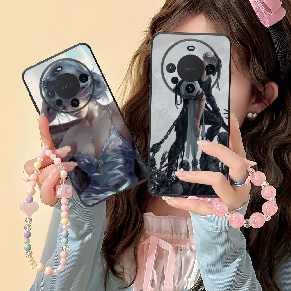 Anime Ghostblade Mobile Phone Case for Huawei Mate 60 50 40 30 20 10 Pro Plus Lite E 5G Colorful Printing Cover Cellphones Cover