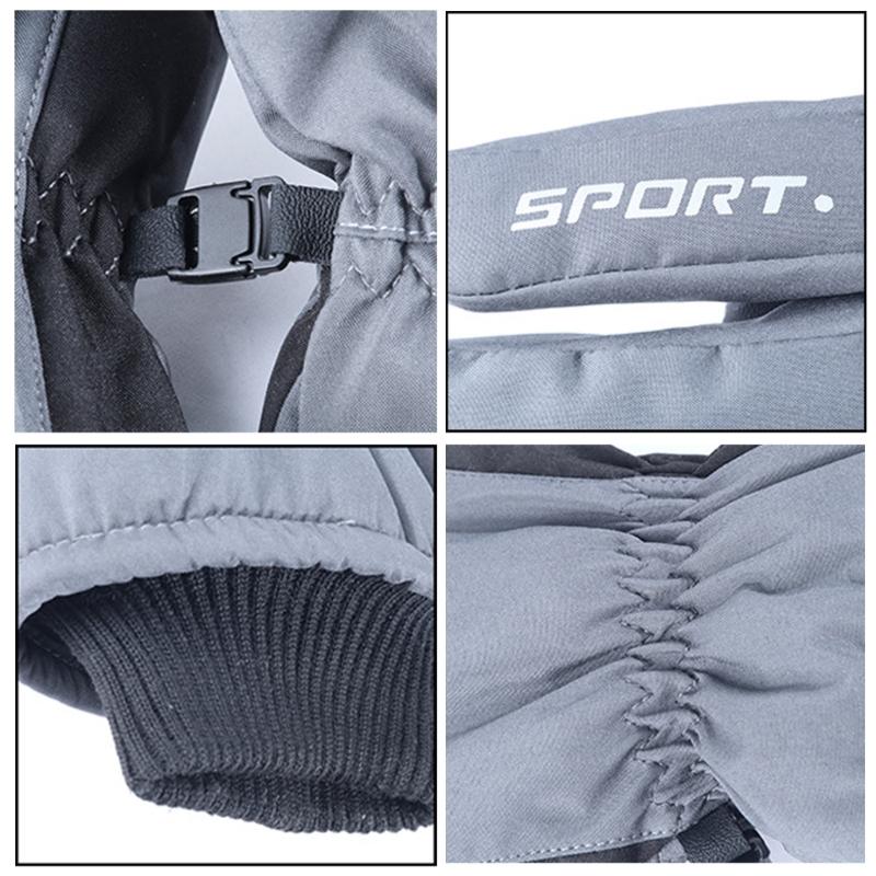 Winter Gloves Thermal Touchscreens Ski Gloves Windproof Warm Mittens for Skiing Snowboarding Shoveling Cycling Hiking