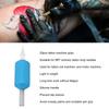 20pcs Disposable Tattoo Handle Grip Silicone Prevent Slip Tattoo Machine Grips for 5RT Needle Blue 25mm