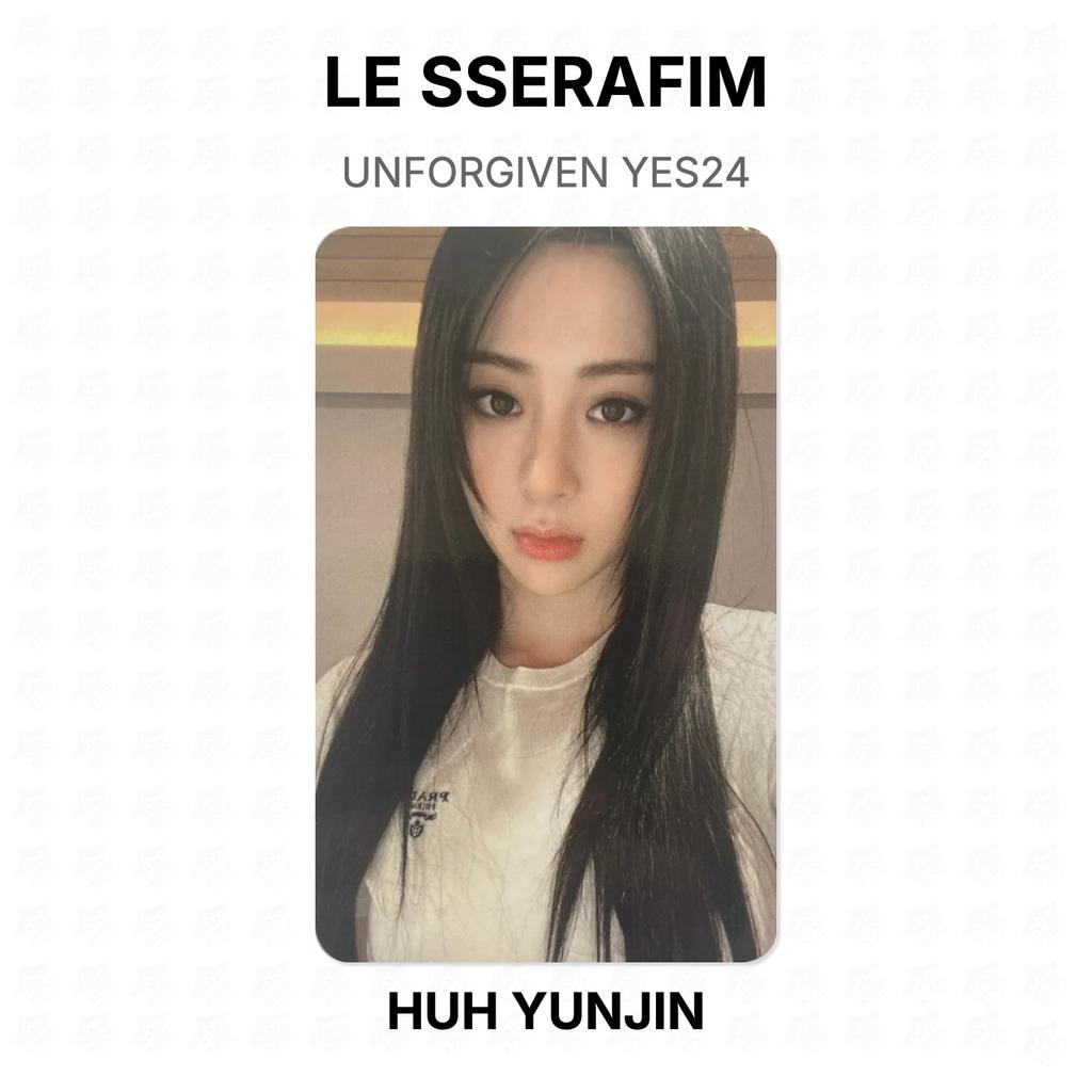 LE SSERAFIM UNFORGIVEN YES24 Official Photocard