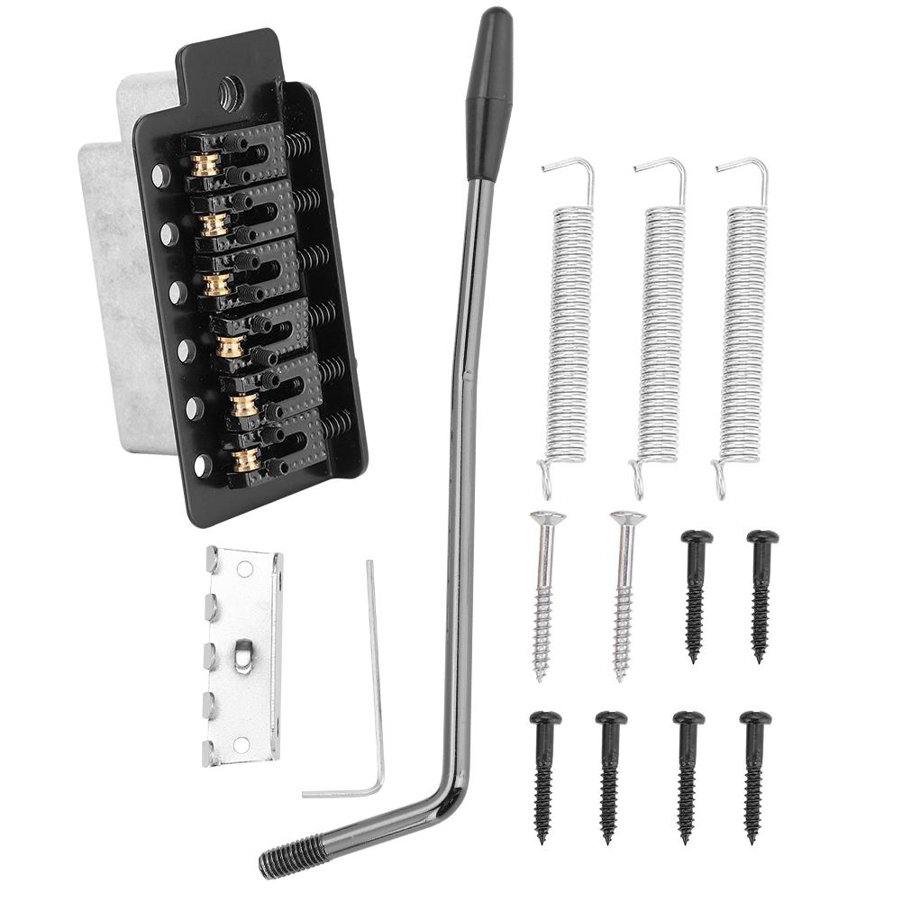 Tremolo System with Roller Single Locking Vibrato Bridge Tailpiece for ST Guitar