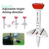 4Pcs Golf Tees - Upgraded Premium Big Head, High Durability, Unbreakable, Height Adjustable, Portable Accessories