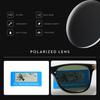Mode Sonnenbrille Retro Reisnagel Sonnenbrille Nicht-Polarisiert Modeaccessoire