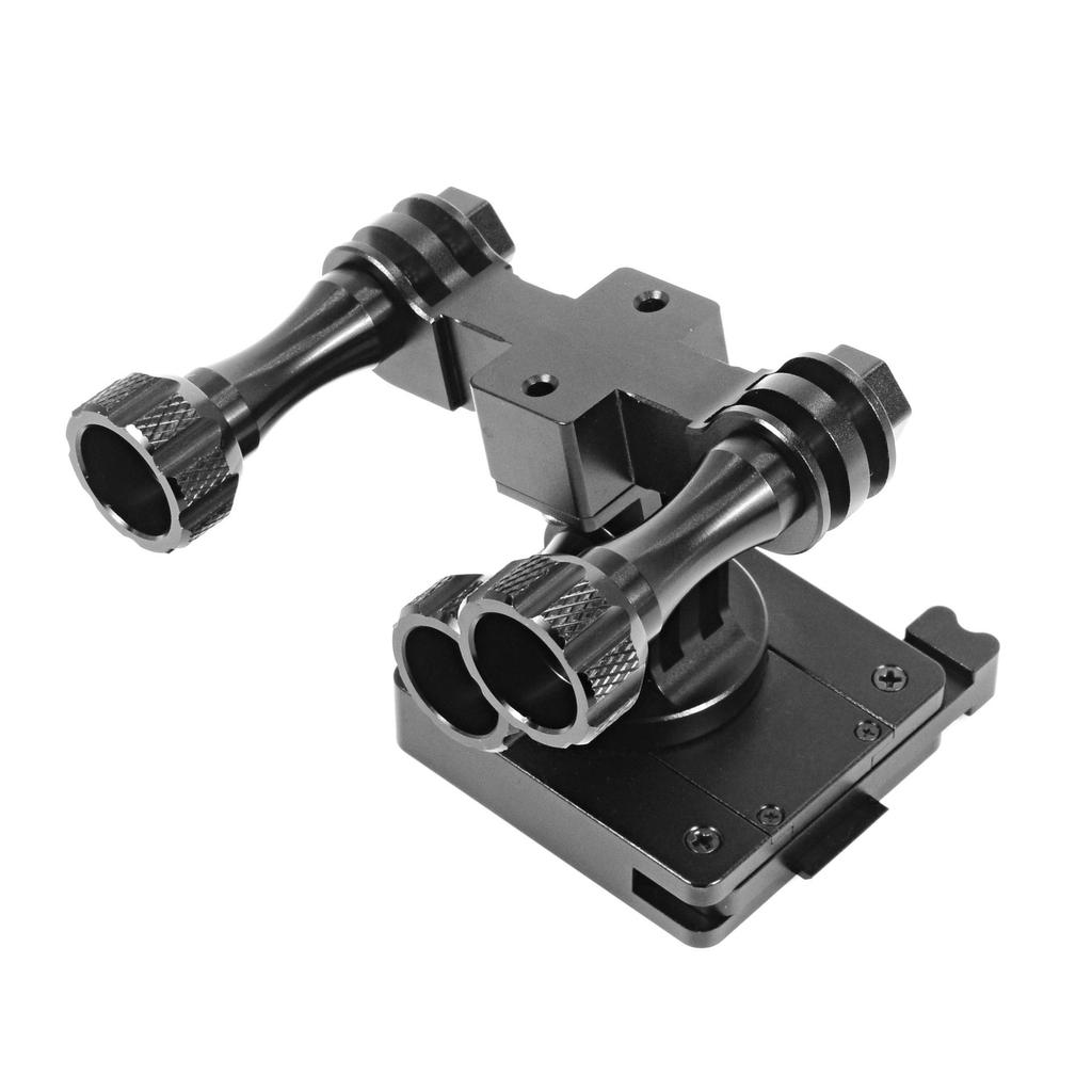 Gopro Compatible Aluminum Alloy Multi-functional Bracket & Headband Adapter