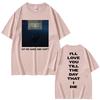 Hit Me Hard and Soft 2024 Tour T-Shirt Unisex Damenmode Trendige T-Shirts Unisex Lässige Baumwolle Übergroße T-Shirts Kurzarm