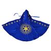 Halloween Witch Hooded Cloak, Children Hooded Cloak Halloween Witch Cape for Kid