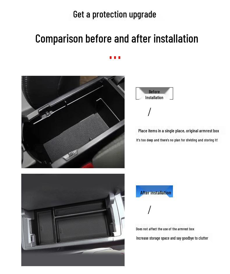 22-24 VOXY/NOAH90 Series Armrest Storage Box for Car Interior