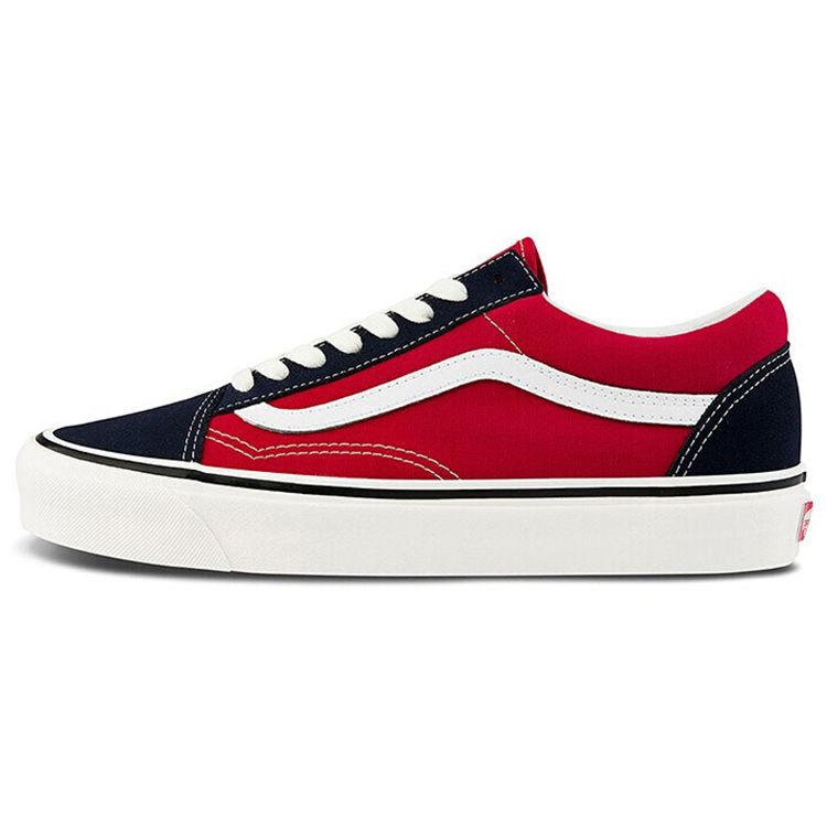 

Кроссовки унисекс Vans Old Skool 36 DX Anaheim Factory — темно-красные Og-Navy Og-Red VN0A38G2VPK