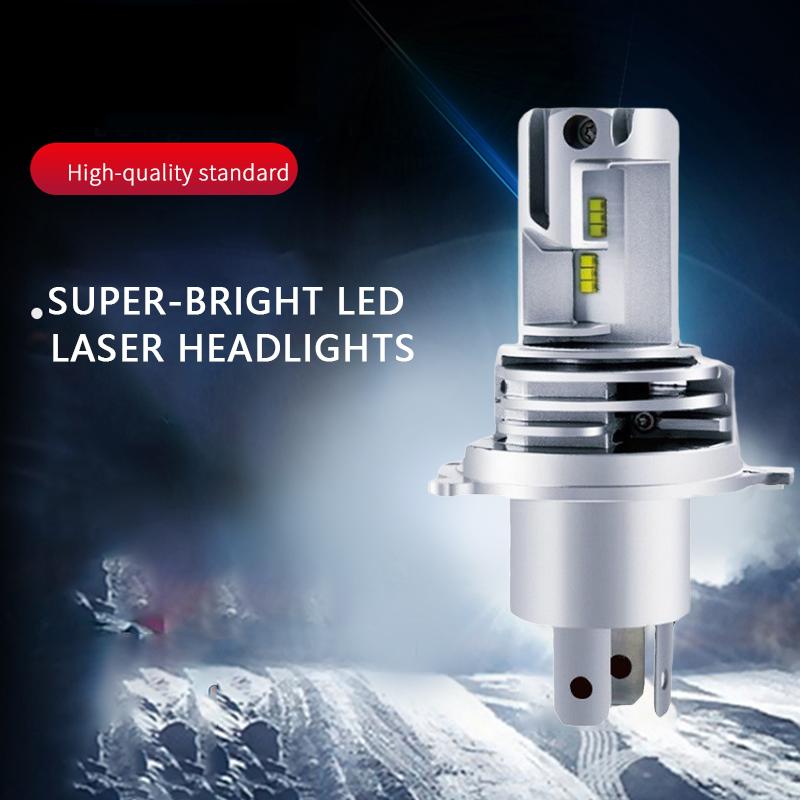 

1Pcs H4 LED Motorcycle Headlight Bulb CSP for Car Motorcycle H4 LED Hi/Lo High and Low Beam Motorbike Headlamp 12V 24V H4