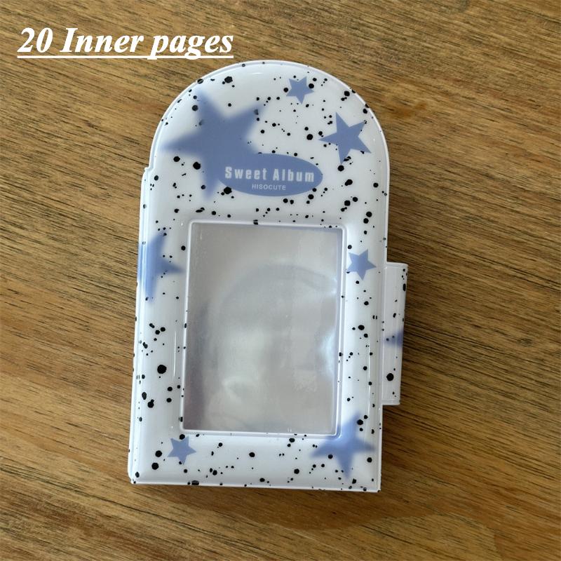 

Альбом для фотокарточек из ПВХ серии Star K-pop Idol, биндер для карточек для девочек, Y2k стиль, рукава для фотокарточек с бабочками, книга для аниме-коллекции