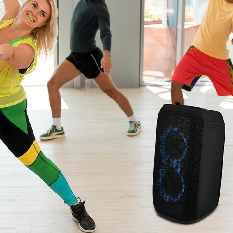 Dustproof Cover Outdoor Karaoke Speaker Protective Sleeve Compatible for Club 120 Nylon Fabric Case