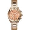 Trend Orange Rose Gold Stainless Steel Ladies Quartz Watch GW0696L3