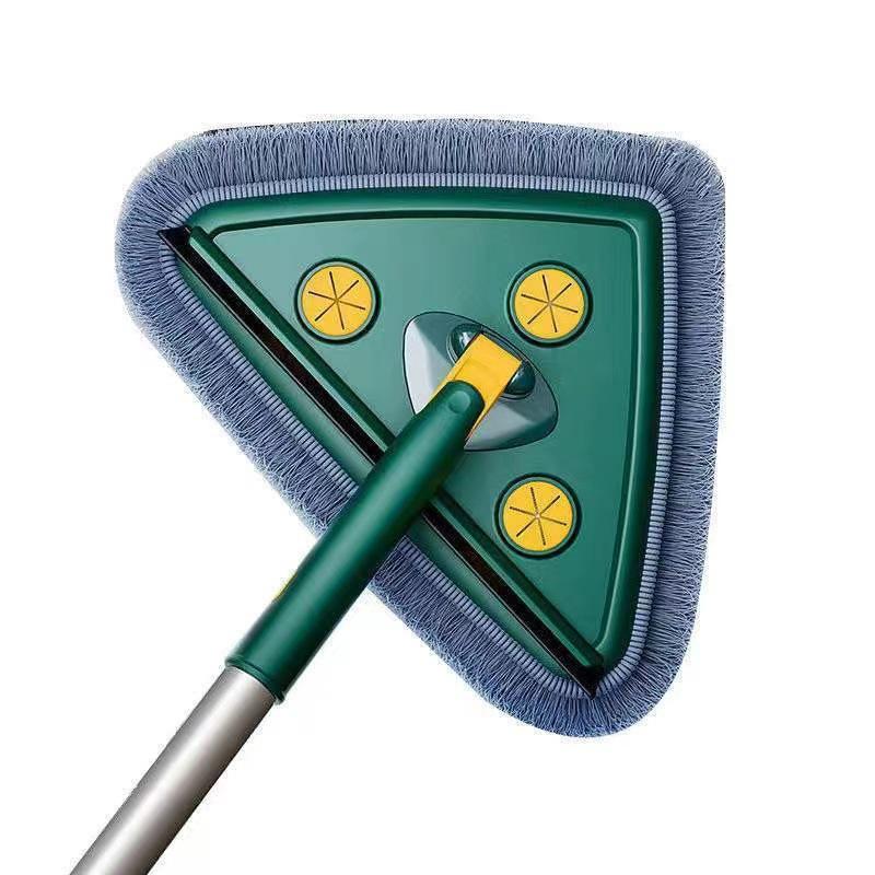 Velký Trojúhelníkový Okno Strop Stěna Prachový Klip Utěrka Mop
