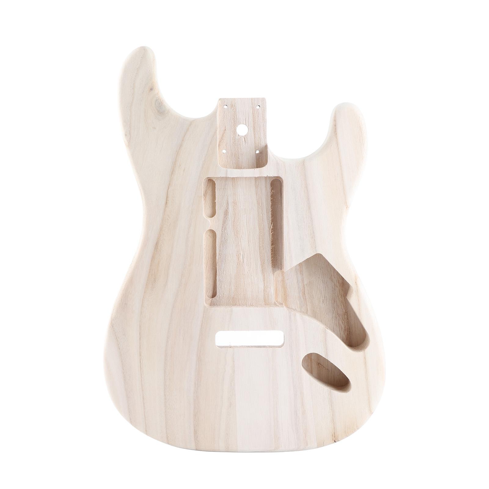 Painter Guitar Barrel Body Maple Polished Unfinished Electric Guitar Barrel For St Electric Guitar Accessories