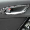 Real Carbon Fiber Door Handle Frame Trim Car Interior Accessories Car Interior Supplies For Mazda RX-8 2004-2008 2