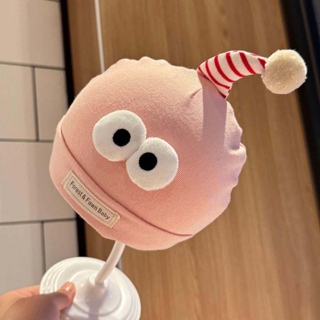 Frühlings-/Herbst-Neugeborenenhut: Dünner Baumwollpullover, Winddicht & Fontanellenschutz für Jungen und Mädchen