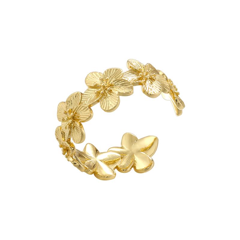 ZHUKOU Golden Plated Spring And Autumn Ring Collection Exquisite Simple Ladies Jewellery:VJ746-VJ752