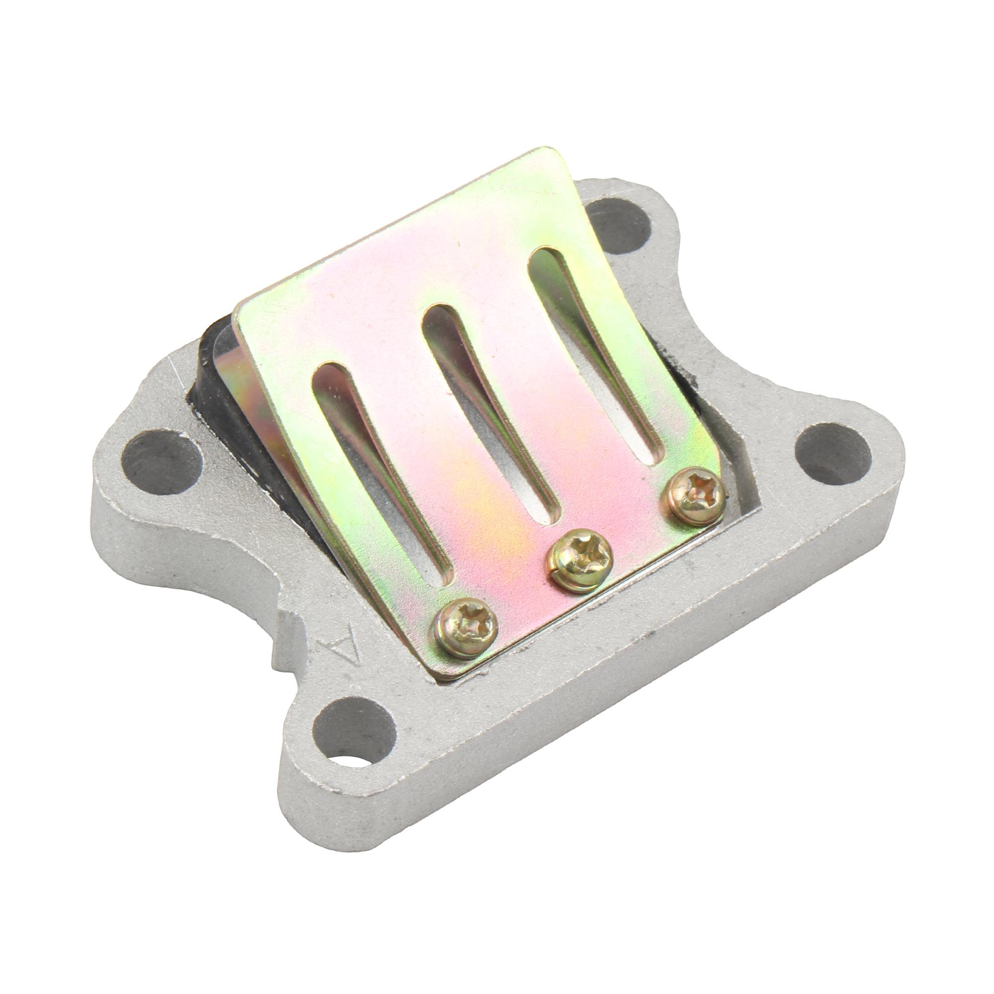 

Scooter Motorcycle Reed Valve For HONDA DIO SK50 MN AF27 DIO50 LEAD90 50cc Two-Stroke Moped Dirt Pit Bike Intake Pipe Reed Valve серебряный