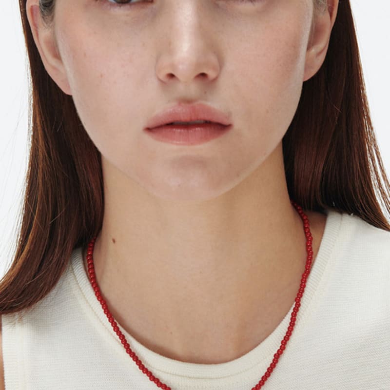 MATIAS Cushion Red Necklace