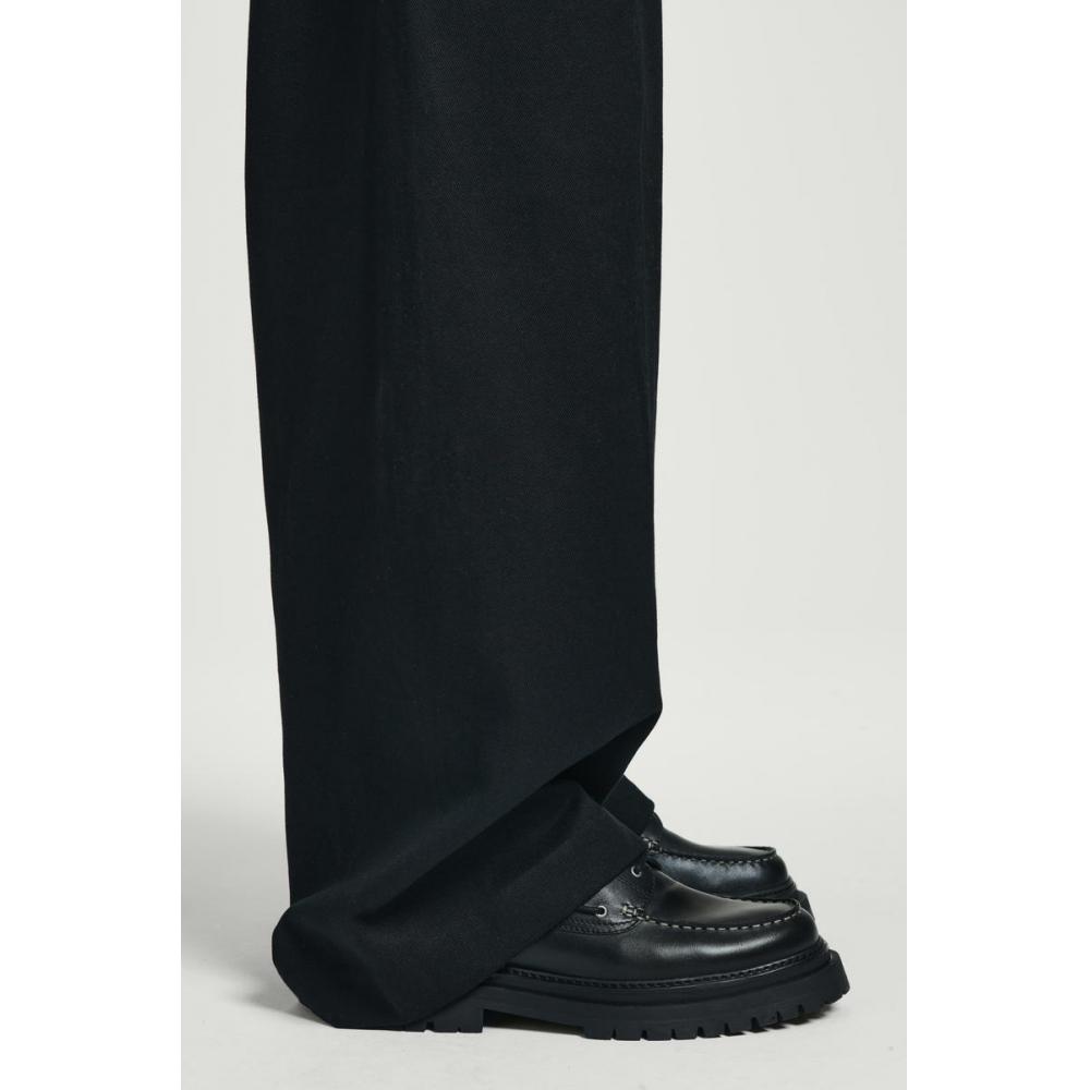 Cos Japan Chunky Leather Boat Shoes