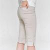 GOXO Slim Fit Half Pants Beige