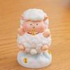 Cartoon Rotating Sheep Figurine Resin Lamb Ornament Creative Fidget Toy  Office