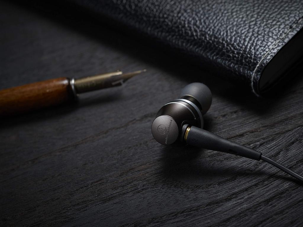 Audio-technica SoundReality Canal Earphones Compatible with High-resolution Sound Sources ATH-CKR100