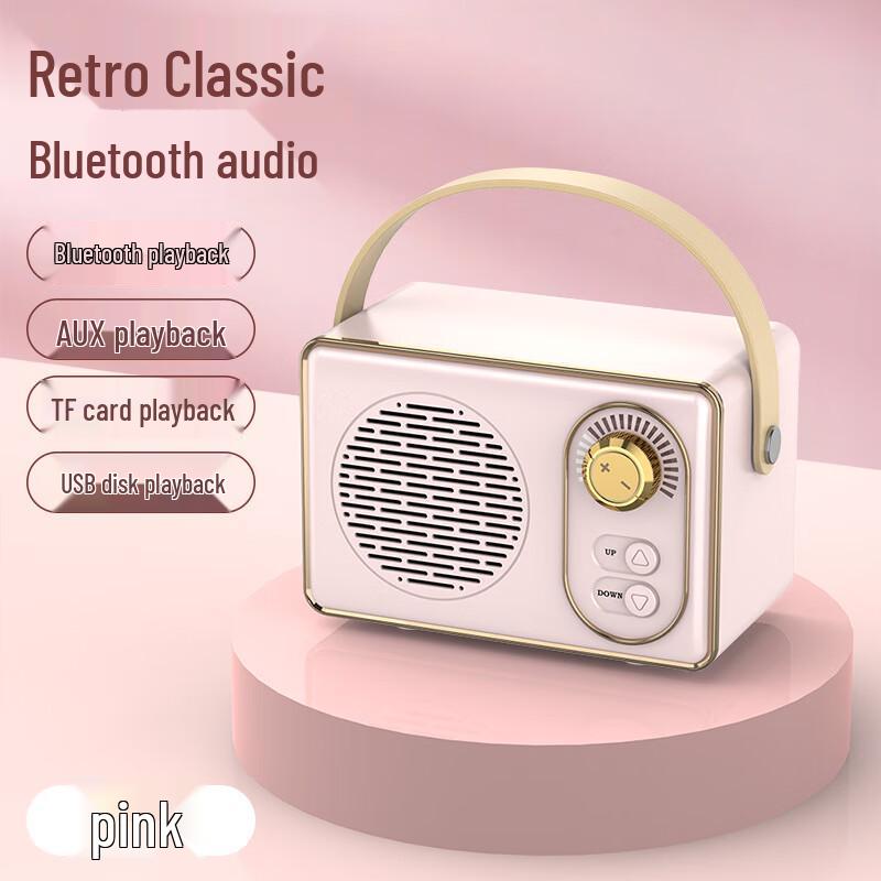 Vezir Retro Portable Bluetooth Speaker