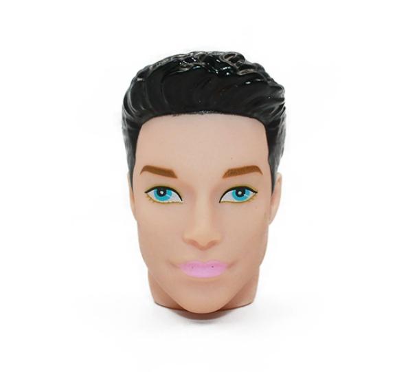 1/6 Boys Doll Heads Prince Ken Heads Solid Boy Head For 30cm Body Kids Boys Girls DIY Toys Birthday Gifts
