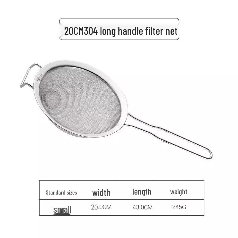 304 Stainless Steel Fine Mesh Kitchen Strainer